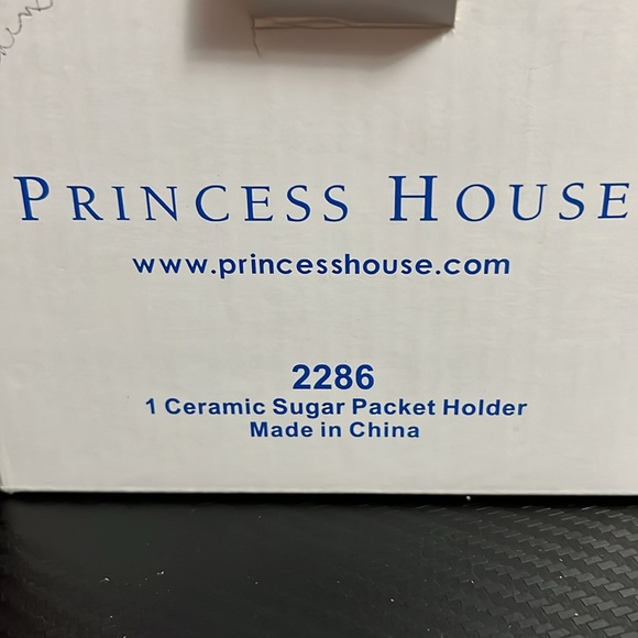 Vintage Garden Floral Ceramic Sugar Packet Holder by PRINCESS HOUSE 2286 - Picture 9 of 9